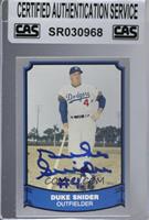 Duke Snider [CAS Certified Sealed]