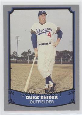 1988 Pacific Baseball Legends - [Base] #55 - Duke Snider