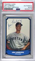 Jim Lonborg [PSA Authentic PSA/DNA Cert]