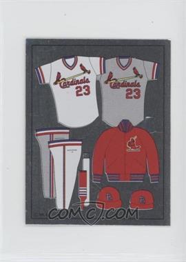 1988 Panini Album Stickers - [Base] #382 - St. Louis Cardinals Uniform