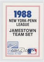 Team Checklist - Jamestown Expos