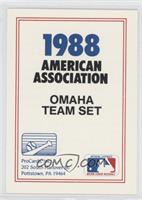 Team Checklist - Omaha Royals