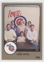 Iowa Cubs Front Office