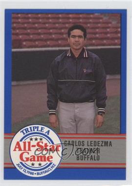 1988 ProCards Triple A All-Star Game - [Base] #AAA-48 - Carlos Ledezma