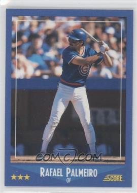 1988 Score - [Base] - Factory Set High Gloss #186 - Rafael Palmeiro