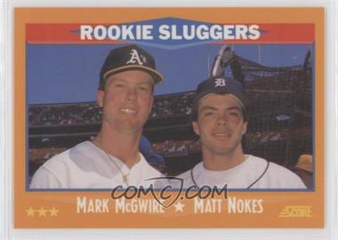 1988 Score - [Base] - Factory Set High Gloss #648 - Matt Nokes, Mark McGwire