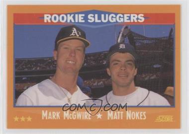 1988 Score - [Base] - Factory Set High Gloss #648 - Matt Nokes, Mark McGwire