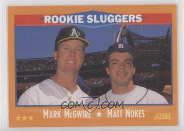 1988 Score - [Base] - Factory Set High Gloss #648 - Matt Nokes, Mark McGwire