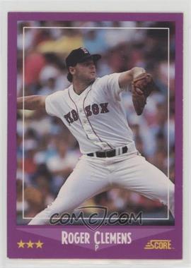 1988 Score - [Base] #110 - Roger Clemens