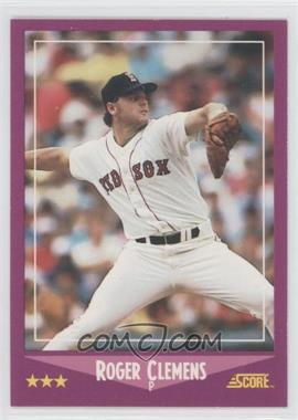 1988 Score - [Base] #110 - Roger Clemens