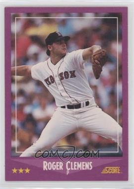 1988 Score - [Base] #110 - Roger Clemens