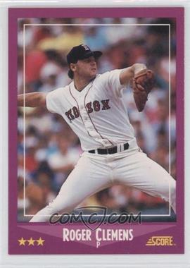 1988 Score - [Base] #110 - Roger Clemens