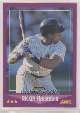 1988 Score - [Base] #13 - Rickey Henderson