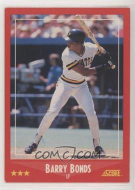 1988 Score - [Base] #265 - Barry Bonds [EX to NM]