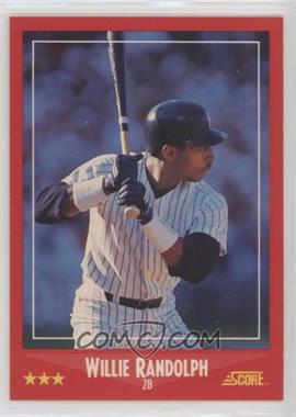 1988 Score - [Base] #266 - Willie Randolph