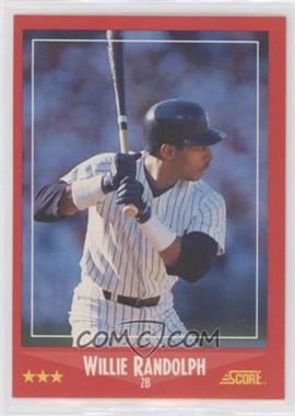 1988 Score - [Base] #266 - Willie Randolph