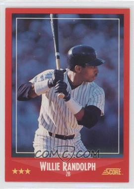 1988 Score - [Base] #266 - Willie Randolph