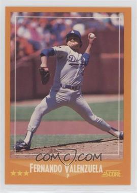 1988 Score - [Base] #600 - Fernando Valenzuela