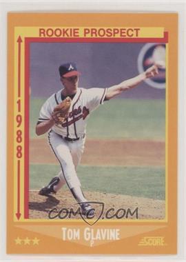 1988 Score - [Base] #638 - Tom Glavine