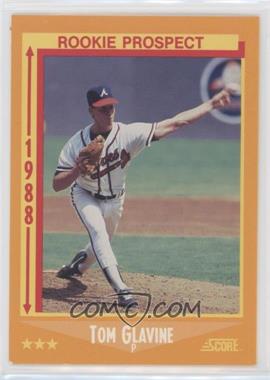 1988 Score - [Base] #638 - Tom Glavine