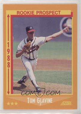 1988 Score - [Base] #638 - Tom Glavine