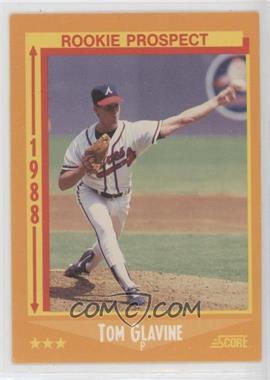 1988 Score - [Base] #638 - Tom Glavine