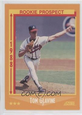 1988 Score - [Base] #638 - Tom Glavine