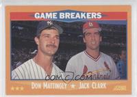 Don Mattingly, Jack Clark