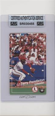 1988 Smokey Bear St. Louis Cardinals - [Base] #17 - Terry Pendleton [CAS Certified Sealed]