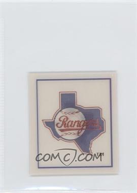 1988 Sportflics - Team Logo Trivia Inserts #39 - Texas Rangers