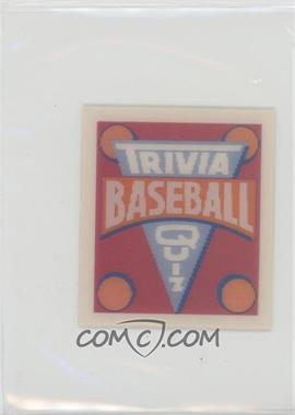 1988 Sportflics - Team Logo Trivia Inserts #98 - Mike Schmidt