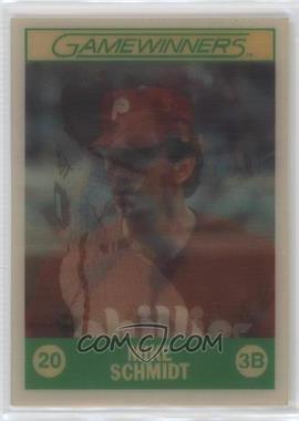 1988 Sportflics Gamewinners - Box Set [Base] #21 - Mike Schmidt