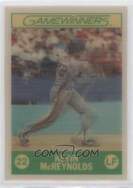 1988 Sportflics Gamewinners - Box Set [Base] #22 - Kevin McReynolds