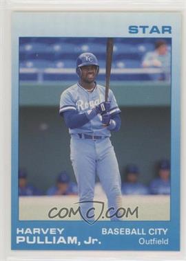 1988 Star Baseball City Royals - [Base] #19 - Harvey Pulliam