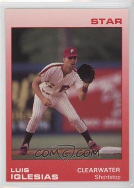 1988 Star Clearwater Phillies - [Base] #5 - Luis Iglesias