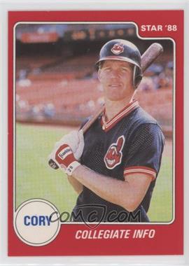 1988 Star Cory Snyder - [Base] #5 - Cory Snyder