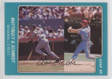 1988 Star Don Mattingly & Mike Schmidt Baseball's Best - Promo #DMMS - Don Mattingly, Mike Schmidt