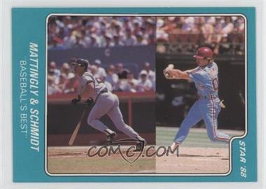 1988 Star Don Mattingly & Mike Schmidt Baseball's Best - Promo #DMMS - Don Mattingly, Mike Schmidt