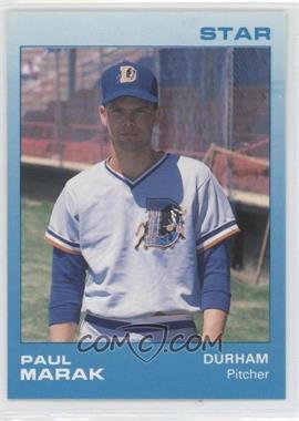 1988 Star Durham Bulls Blue - [Base] #13 - Paul Marak