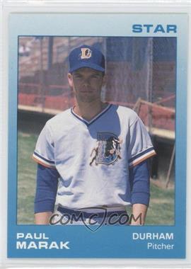 1988 Star Durham Bulls Blue - [Base] #13 - Paul Marak