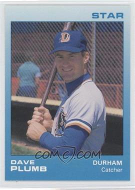 1988 Star Durham Bulls Blue - [Base] #17 - Dave Plumb