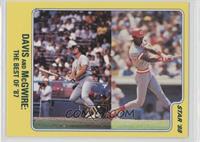 Checklist (Eric Davis, Mark McGwire)