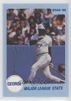 Major League Stats (George Bell)