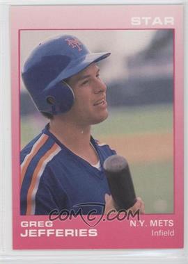 1988 Star Gregg Jefferies Pink - [Base] #11 - Gregg Jefferies