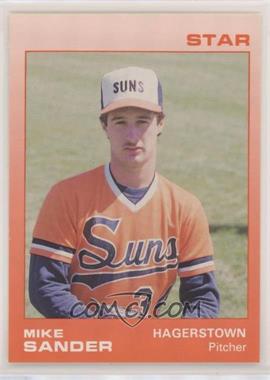 1988 Star Hagerstown Suns - [Base] #18 - Mike Sander