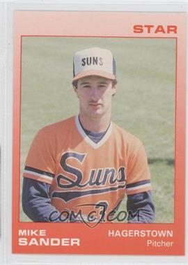 1988 Star Hagerstown Suns - [Base] #18 - Mike Sander