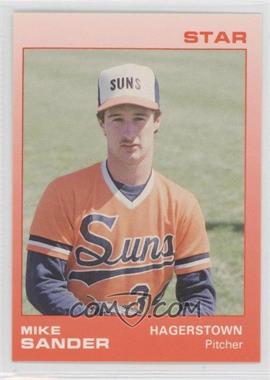 1988 Star Hagerstown Suns - [Base] #18 - Mike Sander