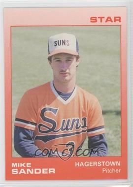 1988 Star Hagerstown Suns - [Base] #18 - Mike Sander