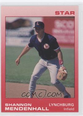 1988 Star Lynchburg Red Sox - [Base] #14 - Shannon Mendenhall