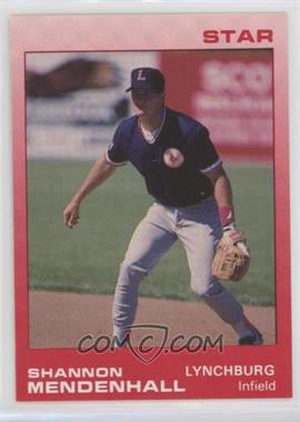 1988 Star Lynchburg Red Sox - [Base] #14 - Shannon Mendenhall